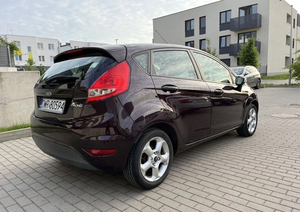 Ford Fiesta cena 21900 przebieg: 125000, rok produkcji 2009 z Wrocław małe 667